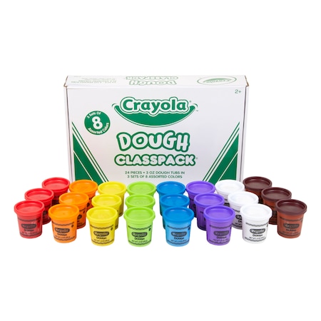 Crayola Crayola Dough Classpack, 3 oz., PK 24 BIN570171